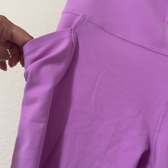 Athleta Salutation Stash Capri. Orchid. NWT Size Large - Picture 6 of 10